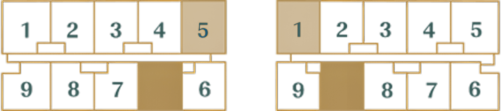 Tower Layout for TYPEB1